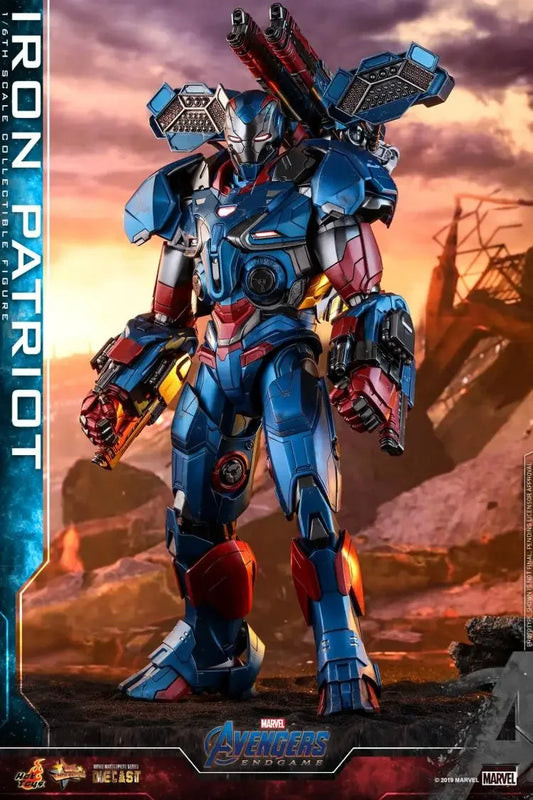 Original Marvel Avengers: Endgame – Iron Patriot 2.0 Alloy Action Figure (1/6 Scale)