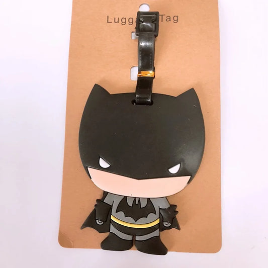 Marvel Spider-Man &amp; Captain America Luggage Tags – Travel ID Holder for Suitcases &amp; Bags