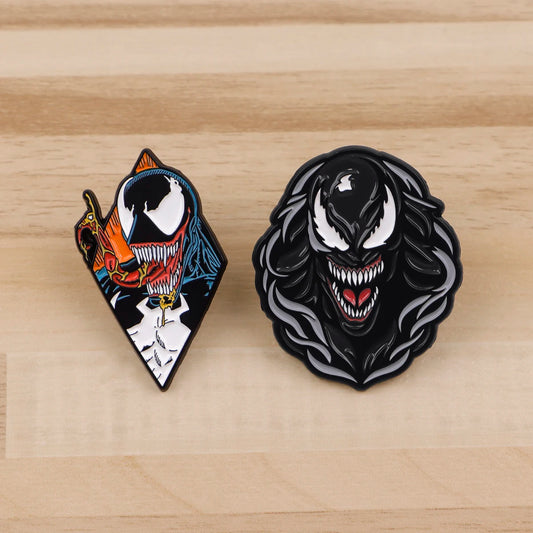 Movie Hero Enamel Pin – Cool Badge Brooch for Backpacks & Cosplay Fans
