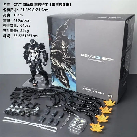 2024 Agent Venom Action Figure – CT Version Kaiyodo Marvel Collectible
