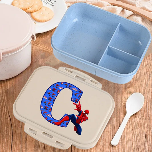 Marvel's Spider-Man Bento Lunch Box – Anime A-Z Food Storage Container for Kids