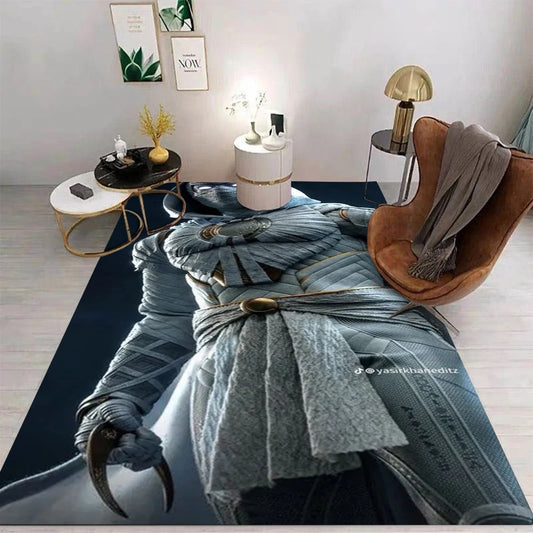 MINISO Marvel Heroes Carpet – Non-slip Washable Cartoon Rug for Home Decor