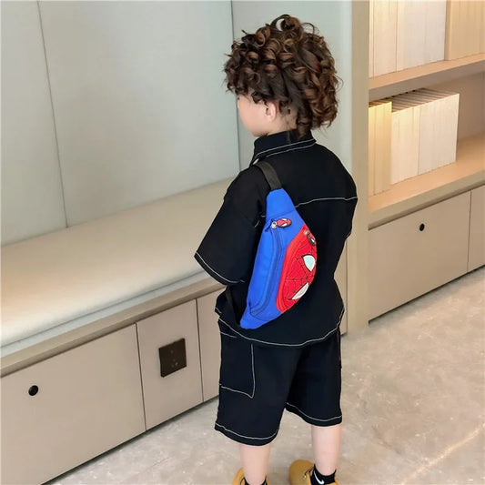 Marvel Spider-Man Fanny Pack – Action Crossbody Waist Bag for Kids