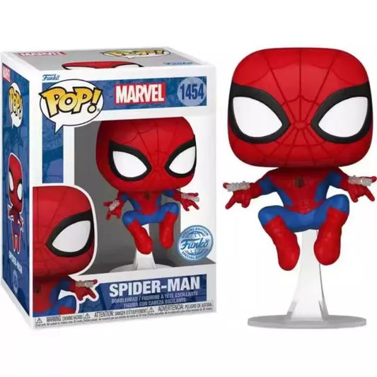 Funko POP Marvel Action Figures – Spider-Man, Loki, Iron Man, Miles, Batman, Captain America &amp; Thor