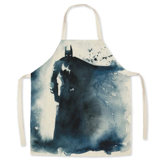 Batman Cartoon Anime Printed Aprons – Fun &amp; Functional Kitchen Wear for Adults and Kids