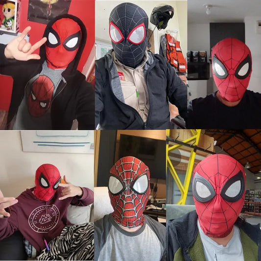 3D Superhero Mask – Spider-Man Style Mask for Adults &amp; Kids