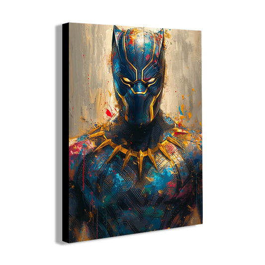 MINISO Marvel Heroes Canvas Wall Art – Spider-Man, Captain America &amp; Hulk Poster Print