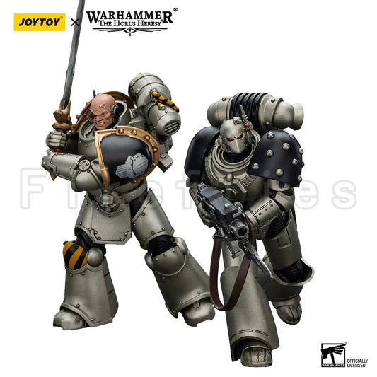 [Pre-Order] 1/18 JOYTOY Action Figure – Horus Heresy Iron Warriors MKVI Tactical Sergeant &amp; Command Squad Chosen